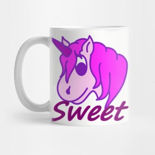 Einhorn Mädchen in Rosa Mug